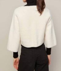 Adroit Atelier - Bronte Buttoned Front Cardigan With Patch Pockets