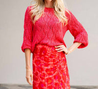 Esqualo - Siva R-neck Tape Sweater