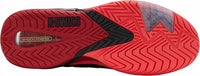 K-Swiss Men's Ultrashot 4 Tennis Shoe in black neon lava chili pepper - men's shoe - alternate view