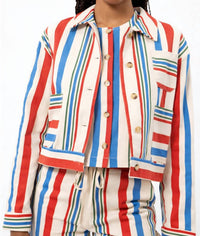 Frnch - Classic Americana Stripe Jacket