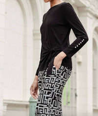 Clara Sunwoo - Pearl Cuff Side Tie Waist Top