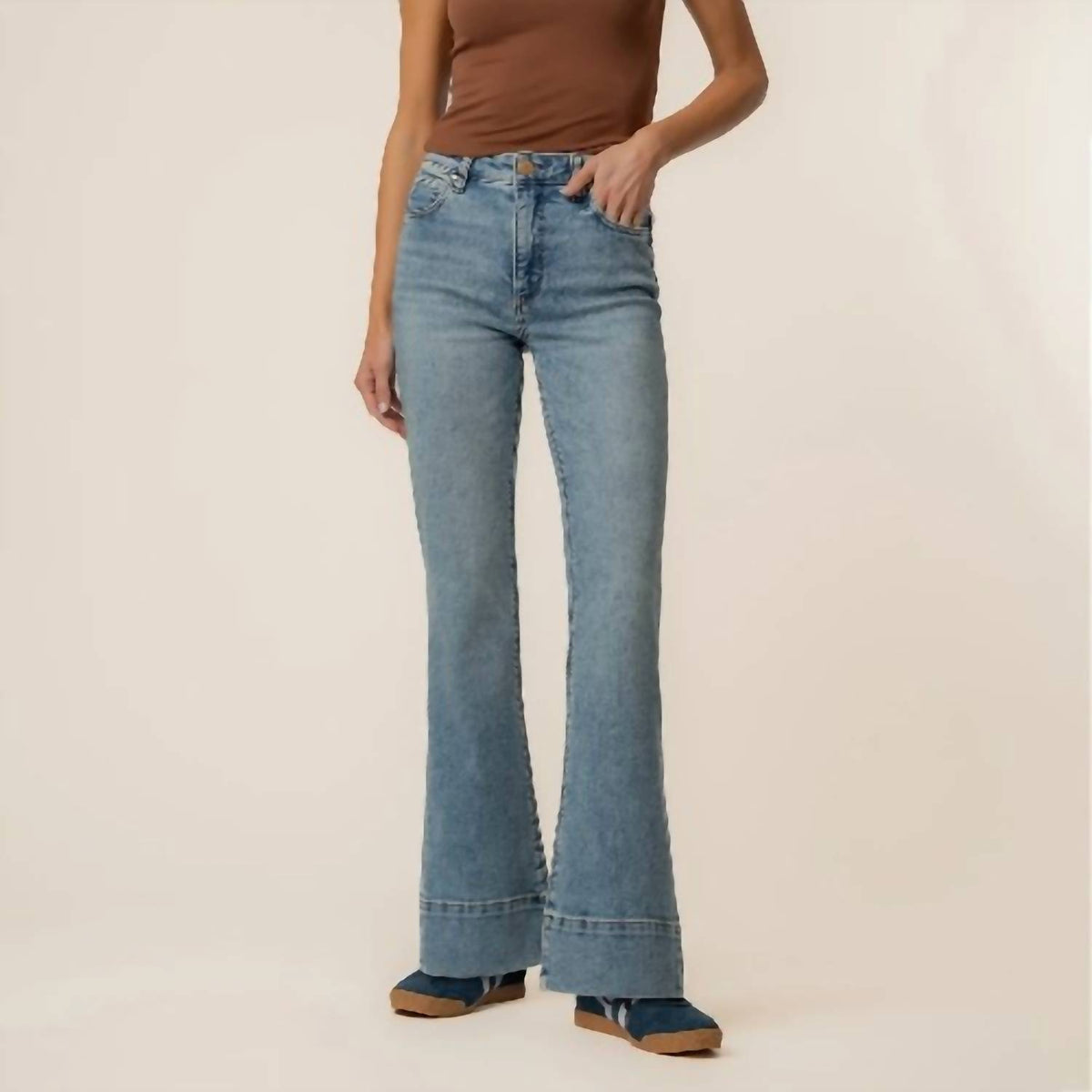 Kut From The Kloth - Women's Stella High Rise Fab AB Flare Jeans