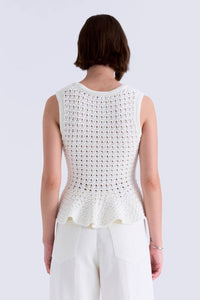 Pistola - Anna Peplum Sweater Tank