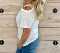 Chaser - Shoulder Cut-out Tee