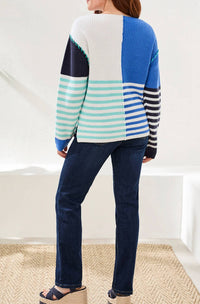 Tribal - Multi-stripe Color Block Sweater