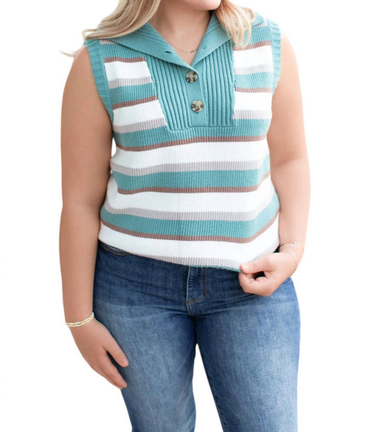 Hyfve - Sweater Vest with Collar