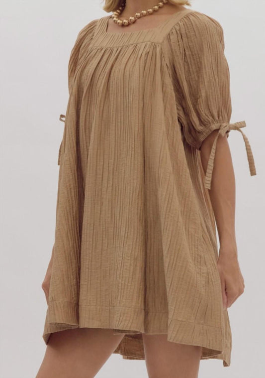 Entro - Party Pleated Mini Dress