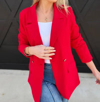 26 International - Crepe Lined Double Breast Blazer