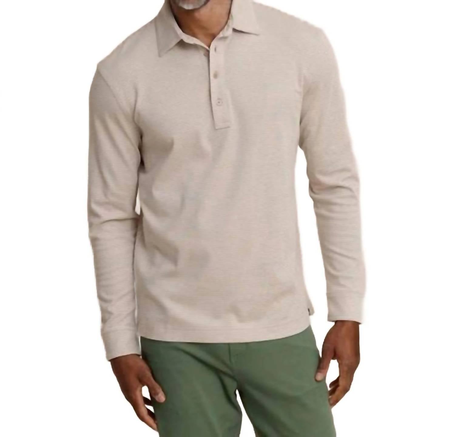 Southern Tide - Sandy Cay Long Sleeve Knit Polo
