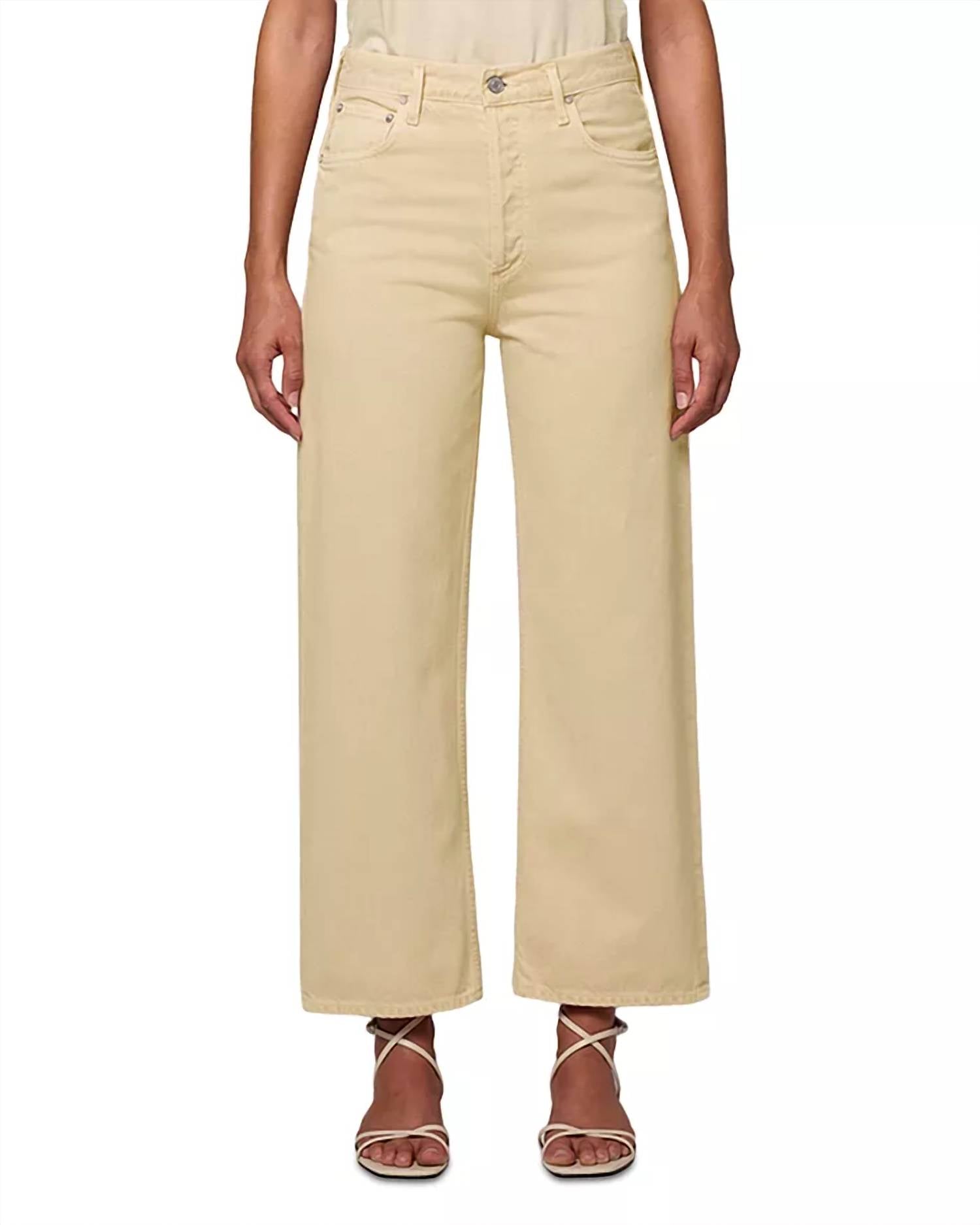 Agolde - Ren High Rise Wide Leg Jeans
