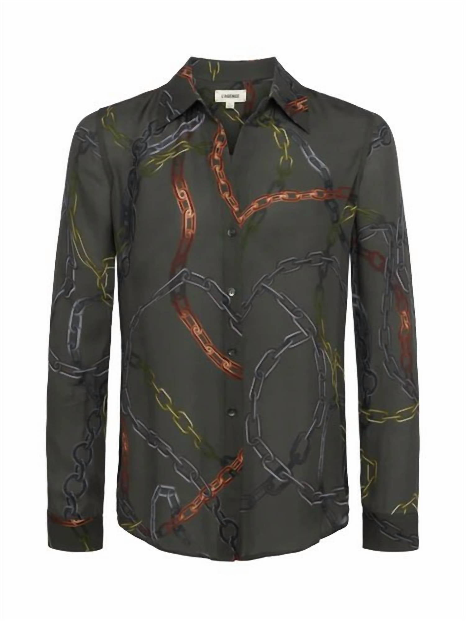 L'Agence - Nina Silk Blouse