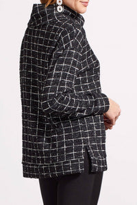 Tribal - Split Neck Sweater