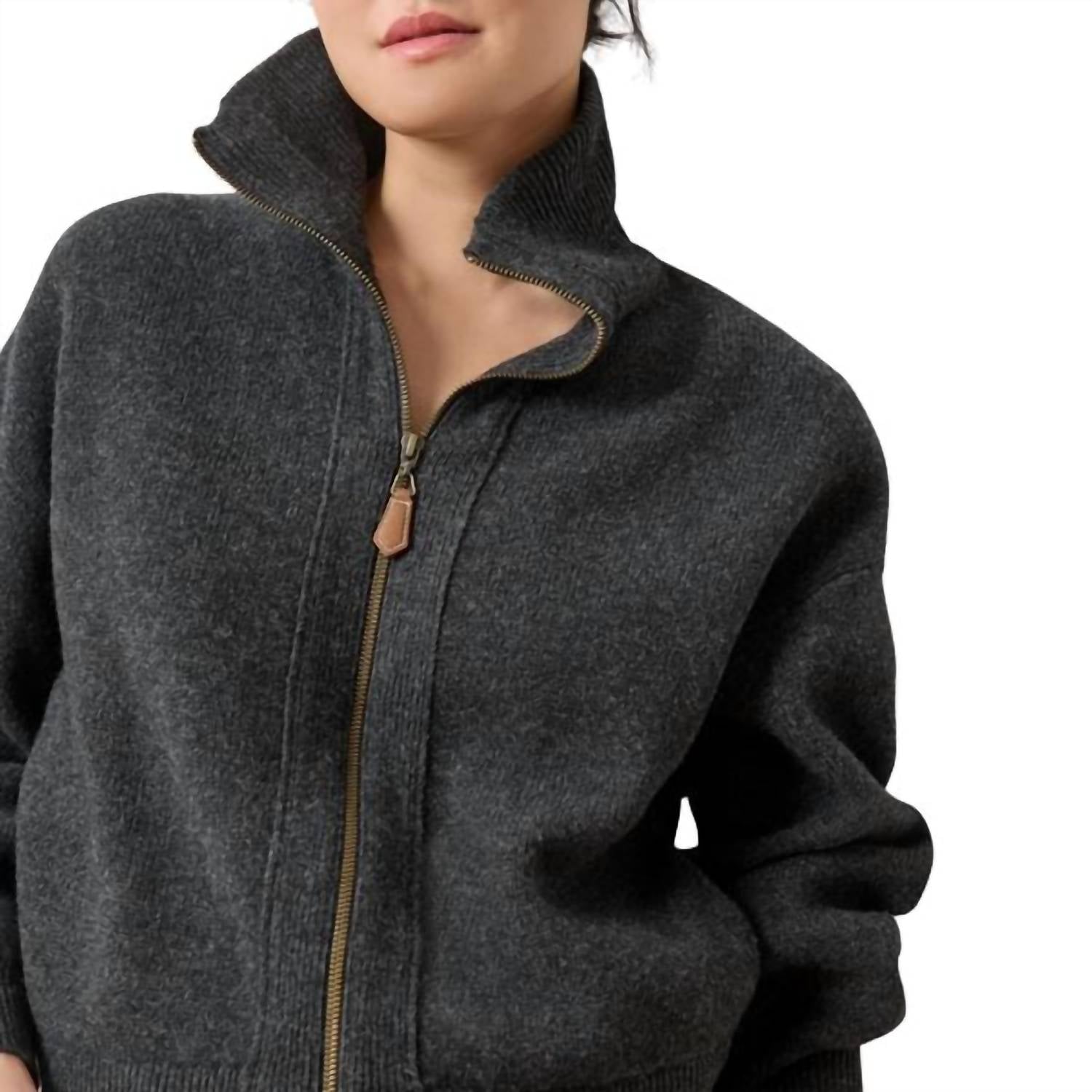 Lilla P - Zip Front Bomber Jacket