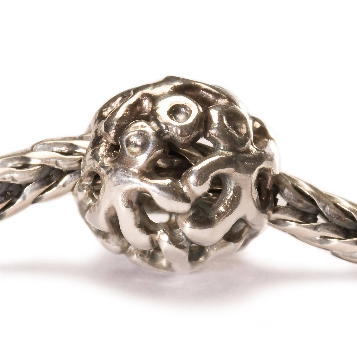 Trollbeads Women's Unity Bead Charm in silver - women's accessory - detail view