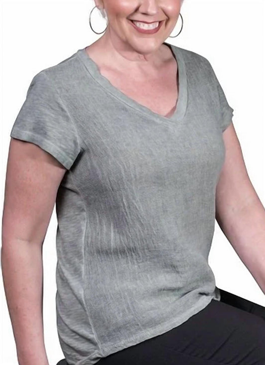 Tina Stephens Italy - Nola V-neck Top