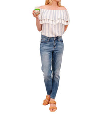 Andree By Unit - Set Yourself Free Striped Top