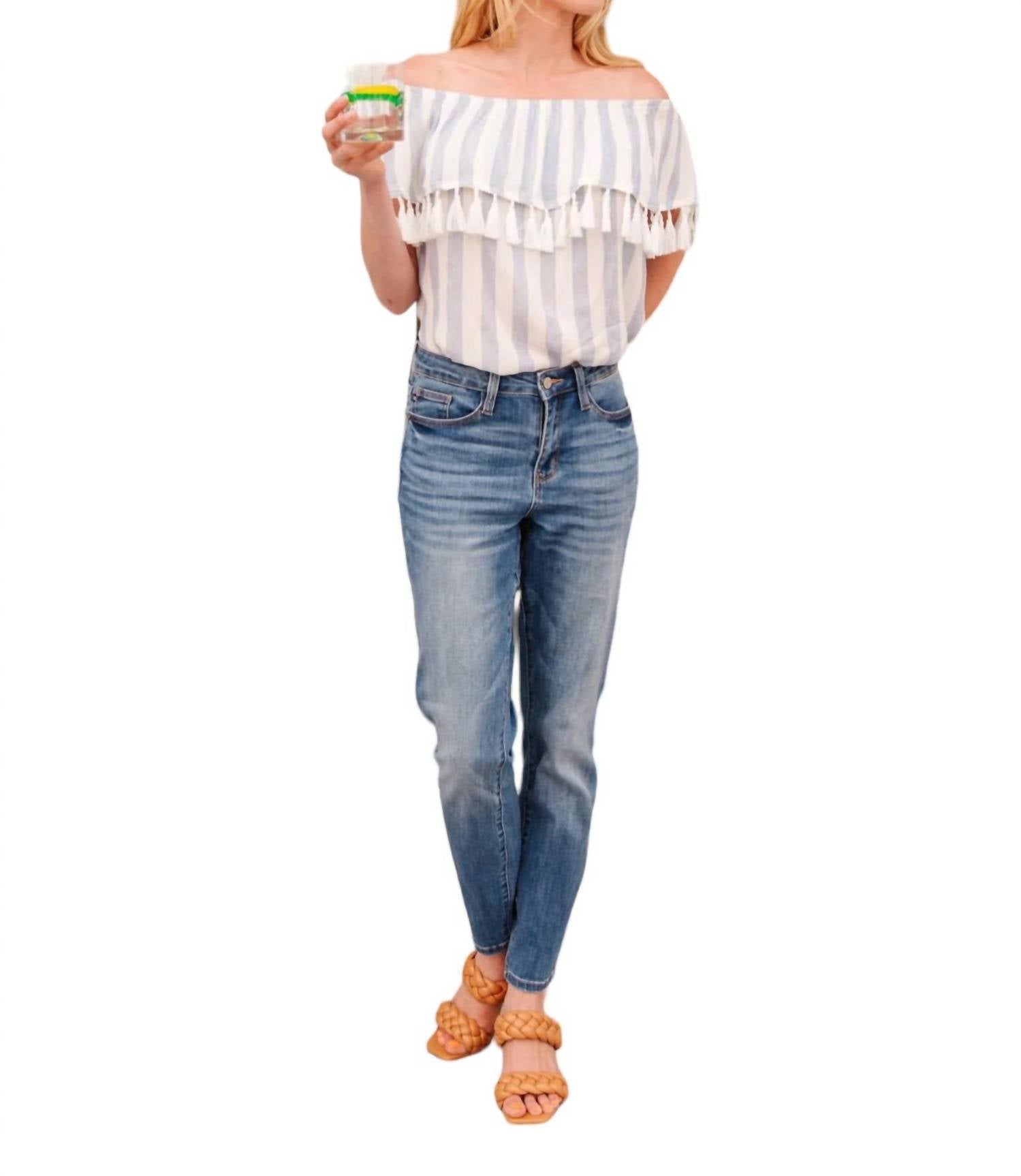Andree By Unit - Set Yourself Free Striped Top