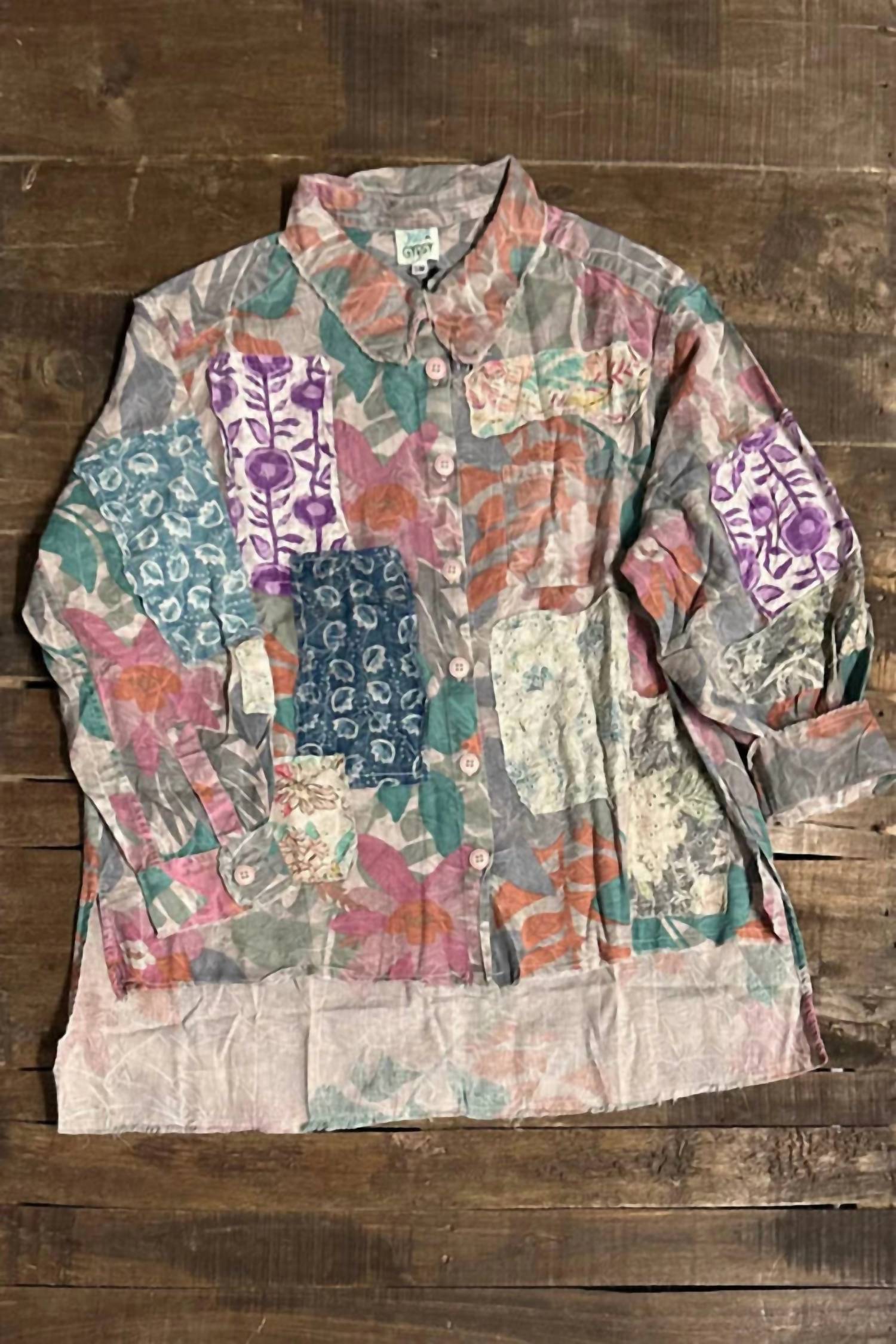 Jaded Gypsy - Faded Gardens Top