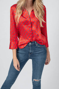 L'Agence - Silk Jil Blouse