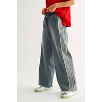 Joh Devin Pants in denim - women's pants - detail view