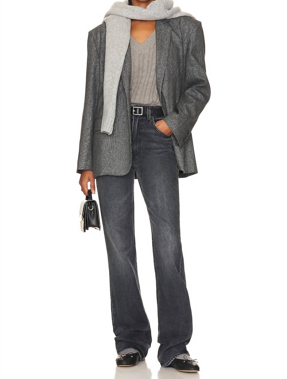 STEVE MADDEN Aiden Sweater Vest in heather grey - women's jacket - view 4