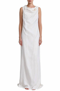 Brunello Cucinelli - Soft Cowl Neckline Maxi Dress