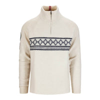 AMUNDSEN Men's Boiled Ski Sweater in oatmeal - men's sweater