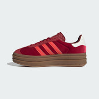 adidas Women's Gazelle Bold Sneakers in red - women's sneaker - alternate view