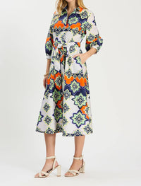 Tyler Boe - Sloane Mosaic Midi Dress