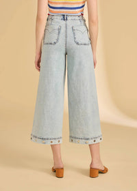 Fdj - Suzanne Wide Crop Denim Pants