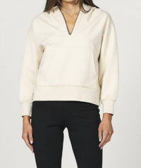 Another Love Saphira Pullover Hoodie in birch - women's top