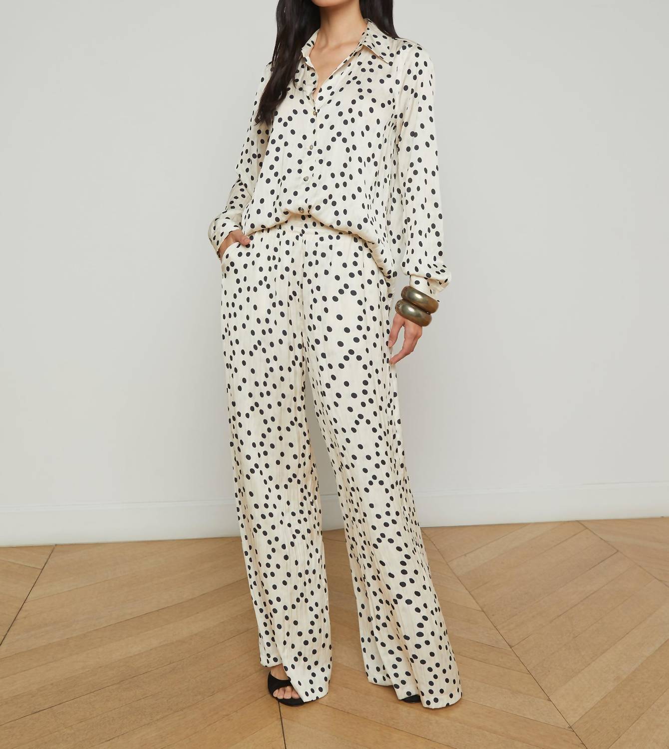 L'Agence - Argo Polka Dot Blouse
