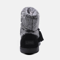 Lamo - Women's Dharma Suede And Fur Collared Boot