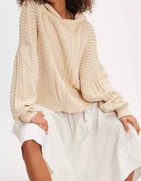Free People - Explorer Cable Hoodie