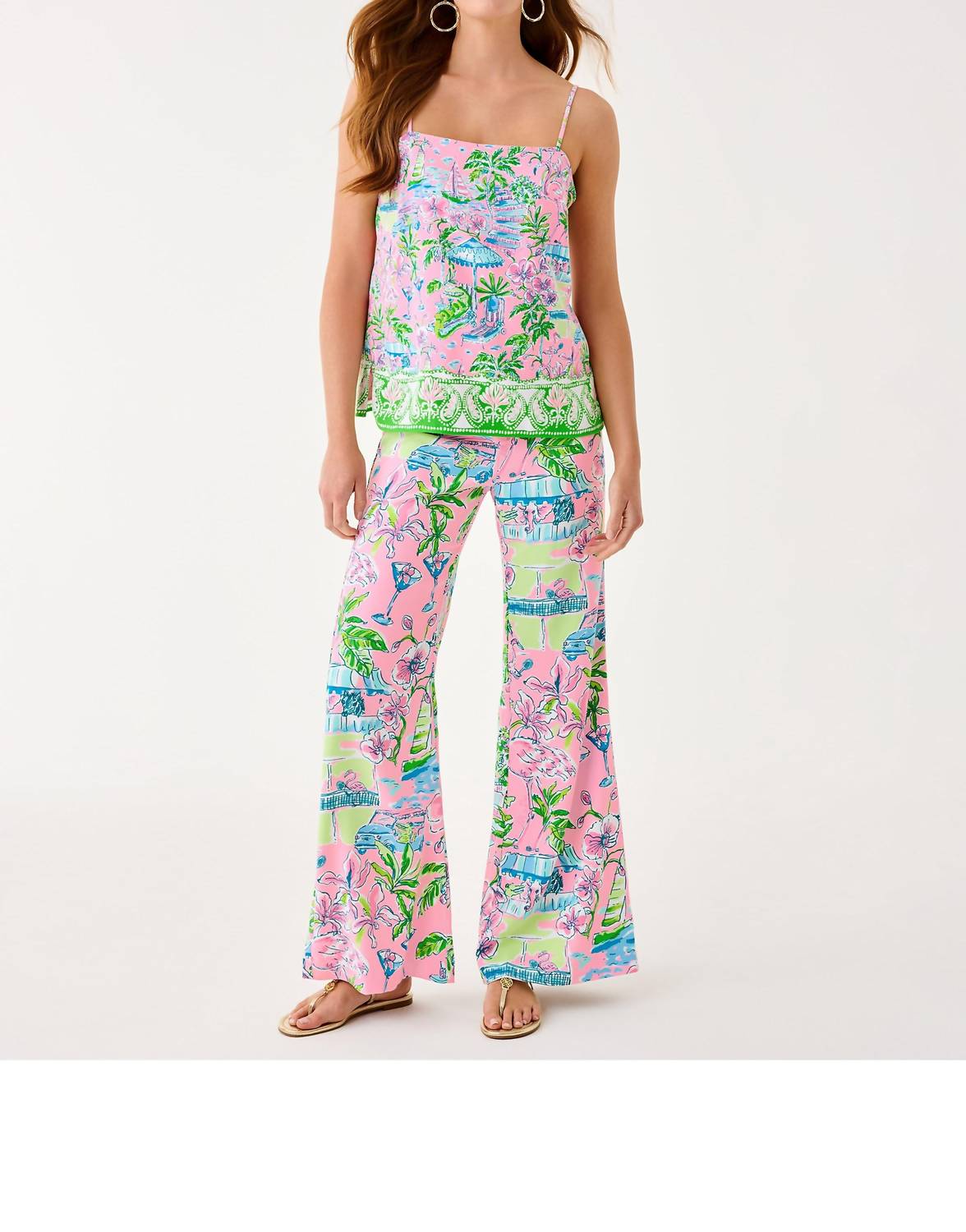 Lilly Pulitzer - Polyanna High Rise Palazzo Pants