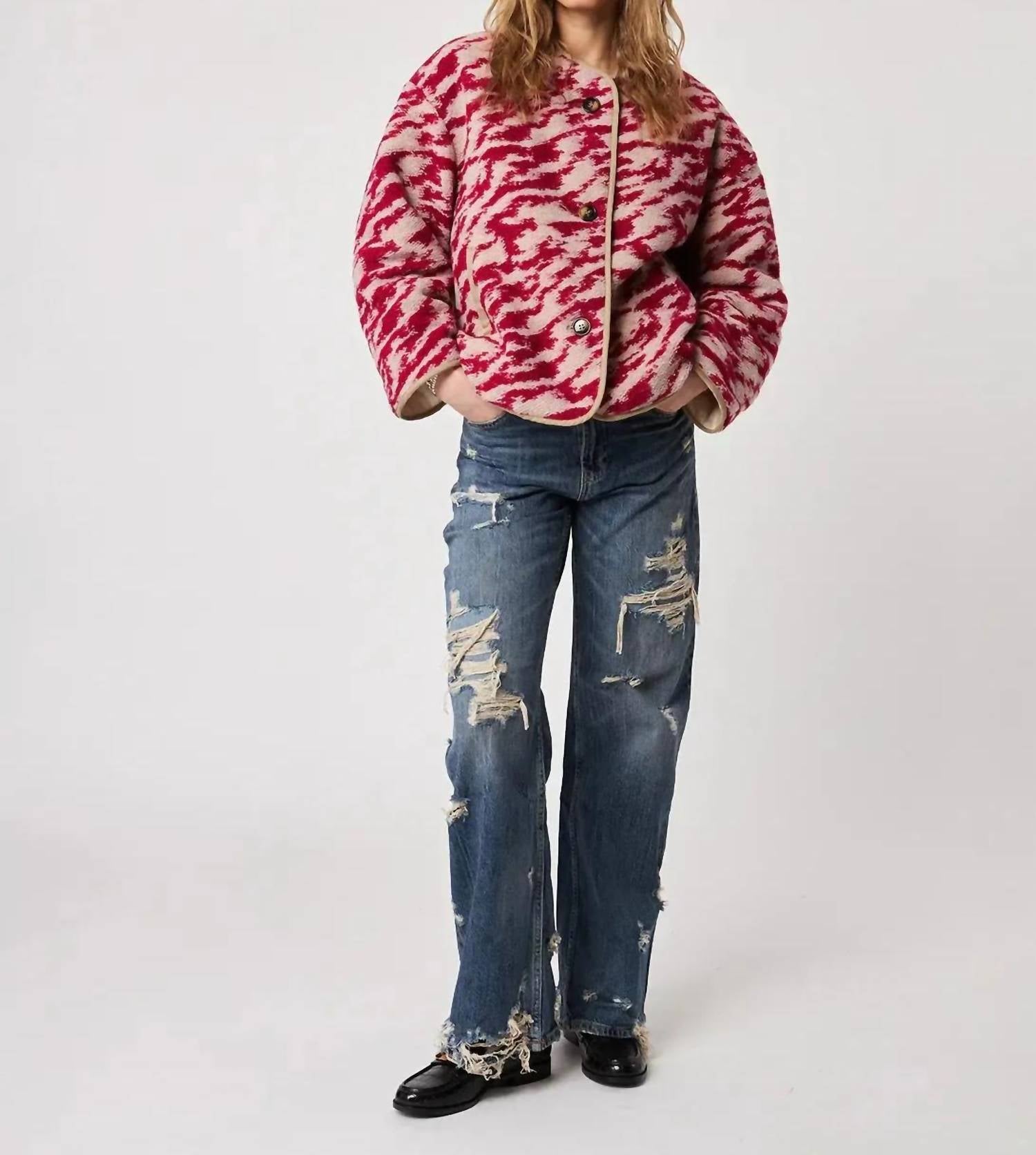 John + Jenn - Quincy Faux Fur Jacket