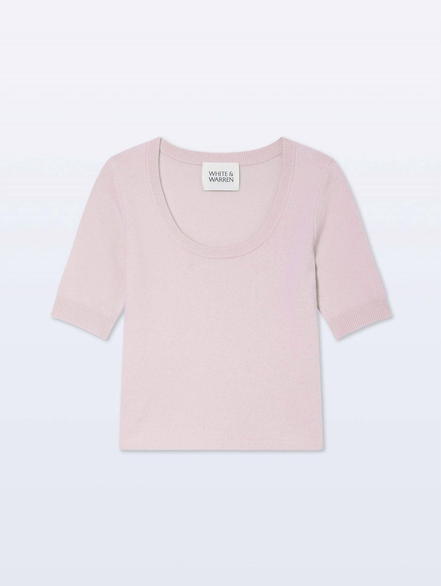 White + Warren - Cashmere Scoop Neck Top