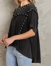 Pol - Pearls Blouse