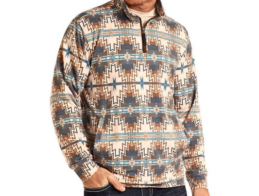 Rock & Roll Denim - Men's 1/4 Zip Performance Pullover