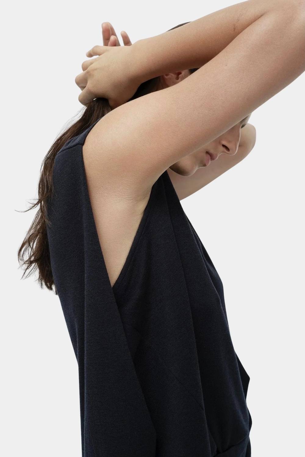 Mijeong Park - Drape Back Knit Top