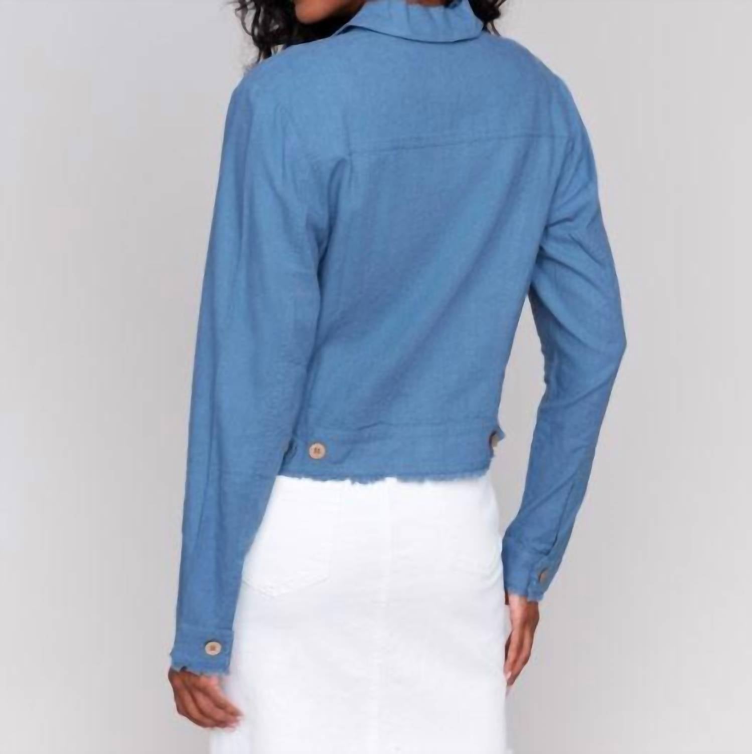 Charlie B - Linen Blend Jacket