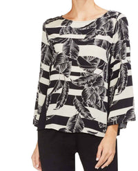 Vince Camuto - Printed Bell Sleeve Blouse