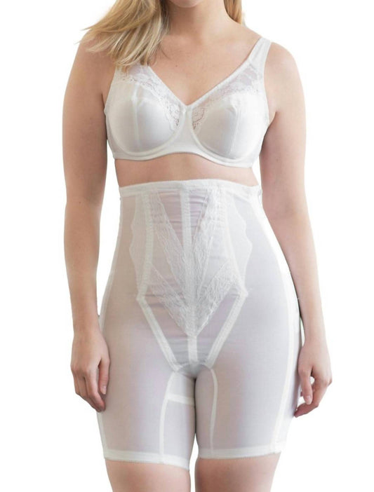 Rago - High Waist Non-stretch Girdle With Side Zipper