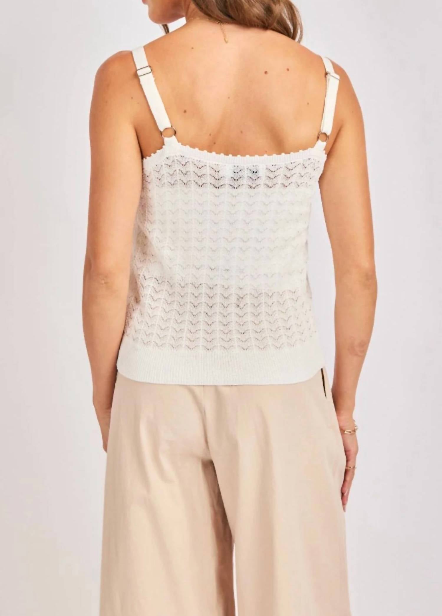 Sadie & Sage - Irene Sweater Tank