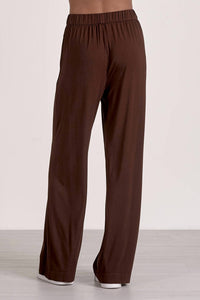 ELAN Lounge Pants in brown - women's pants - alternate view