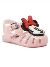 Mini Melissa Girls Mini Aranha Mickey Sandals in pink - kids' sandal