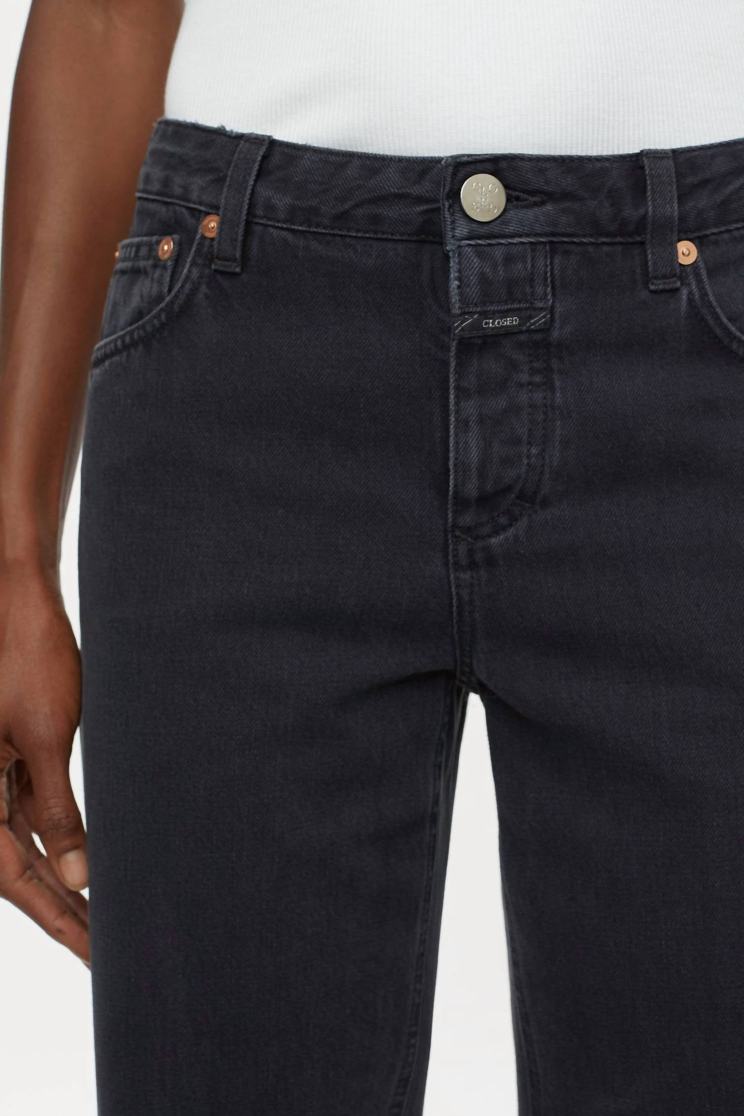 CLOSED Gillian Slim Fit Jean in dark grey - women's jeans - view 6