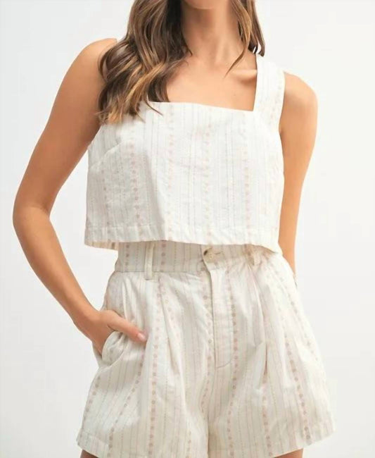 Mable - Floral Square Neck Set