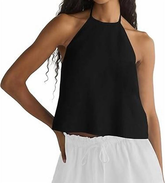 Bella Dahl - Women's Tie Neck Halter Top