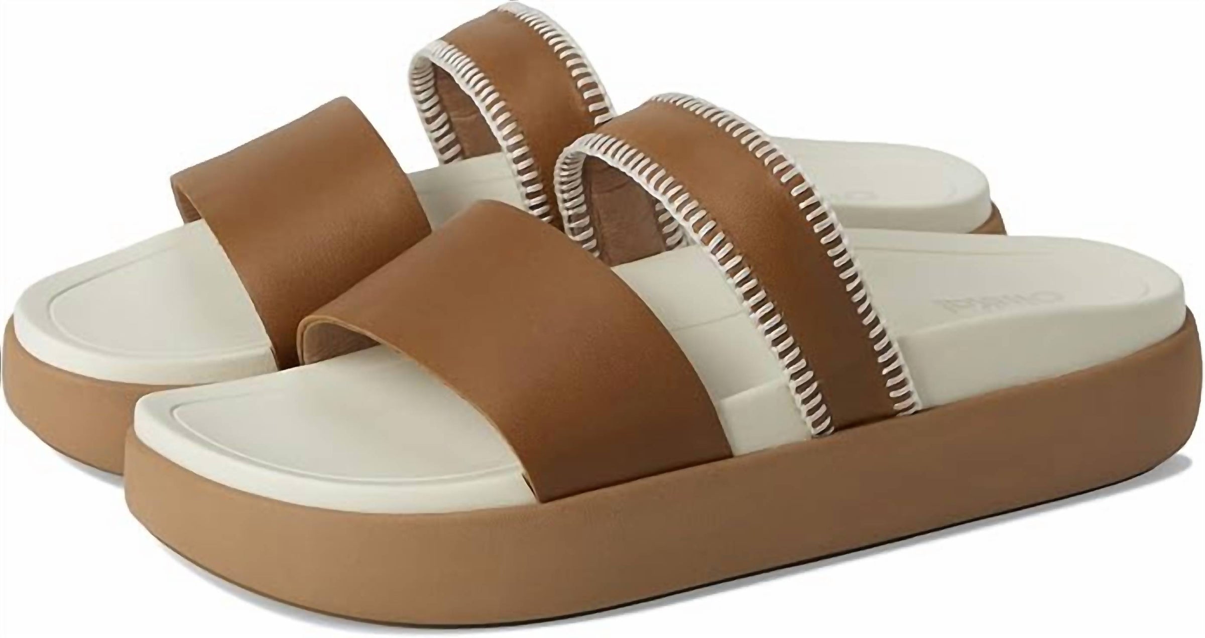 Olukai - Women's Pae Leather Slide Sandals